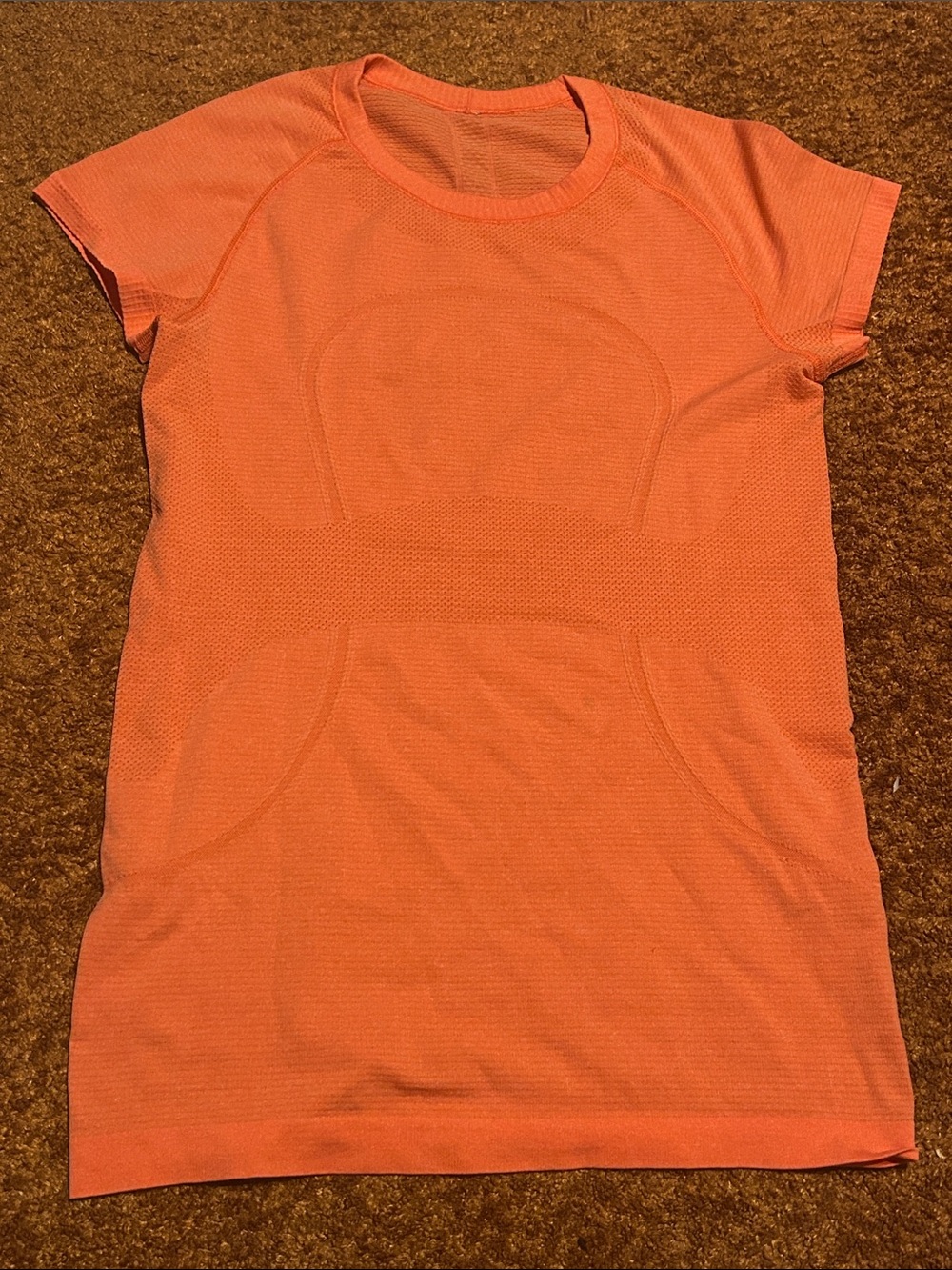 lululemon athletica Women’s Short Sleeve Tunic in Orange